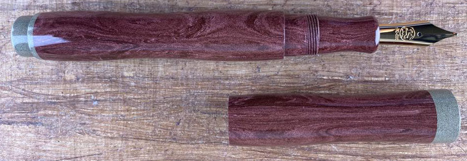Eboya Nalu Usubeni-kokoro-chaneizu Reddish Brown Pink Marble Beige C/C