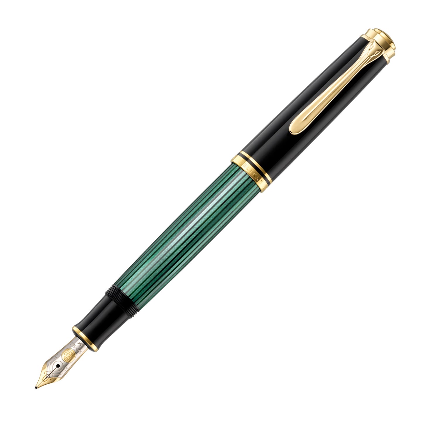 Pelikan Souverän M600 Black Green - Fountain Pen