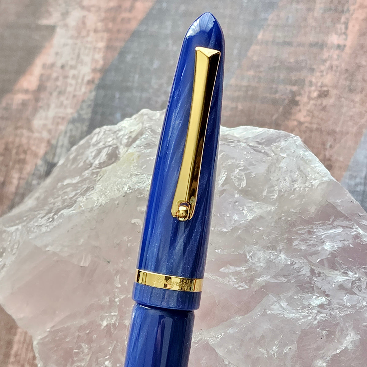 Montegrappa Venetia Glittering Blue Celluloid