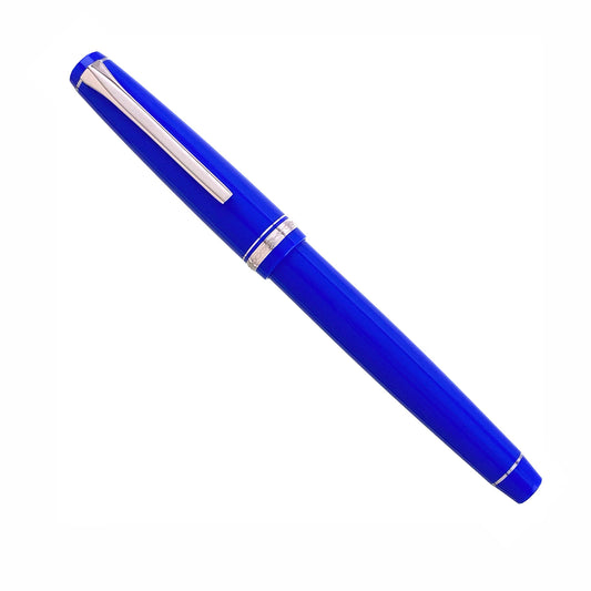 Pilot Falcon Resin Blue Rhodium