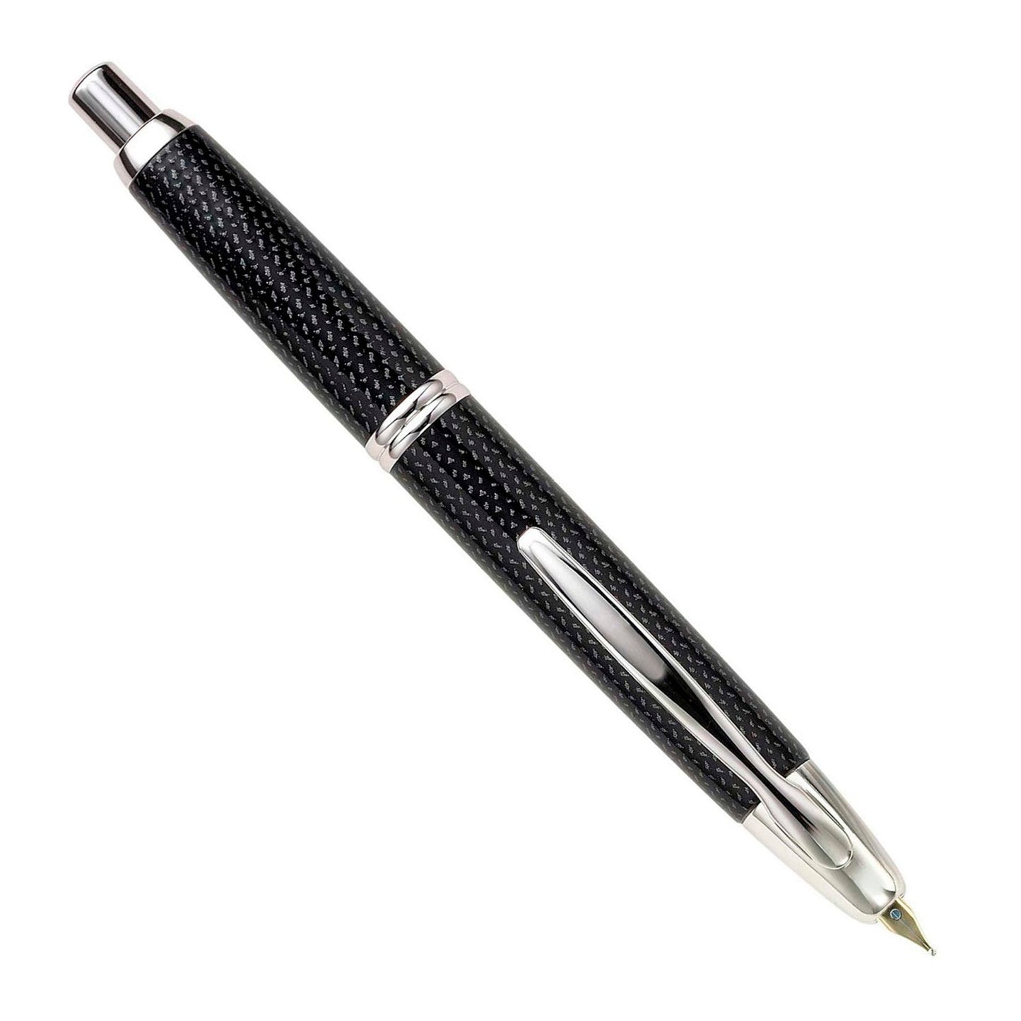 Pilot Vanishing Point Black Carbonesque - Fountain Pen (Retractable Nib)