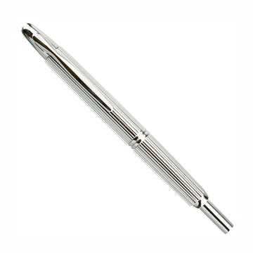 Pilot Vanishing Point Silver Stripes - Fountain Pen – Nibs.com