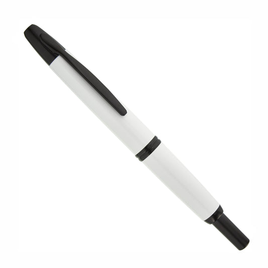 Pilot Vanishing Point White Black Matte
