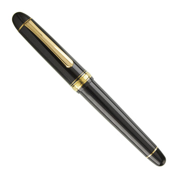 PLATINUM PILOT万年筆、14k18k Platinum #3776 Pure Gold Higo Zo-gan Ichyo Fountain Pen - C