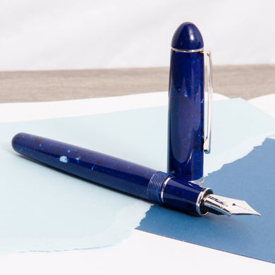 Platinum 3776 Celluloid Midnight Ocean Blue – Nibs.com