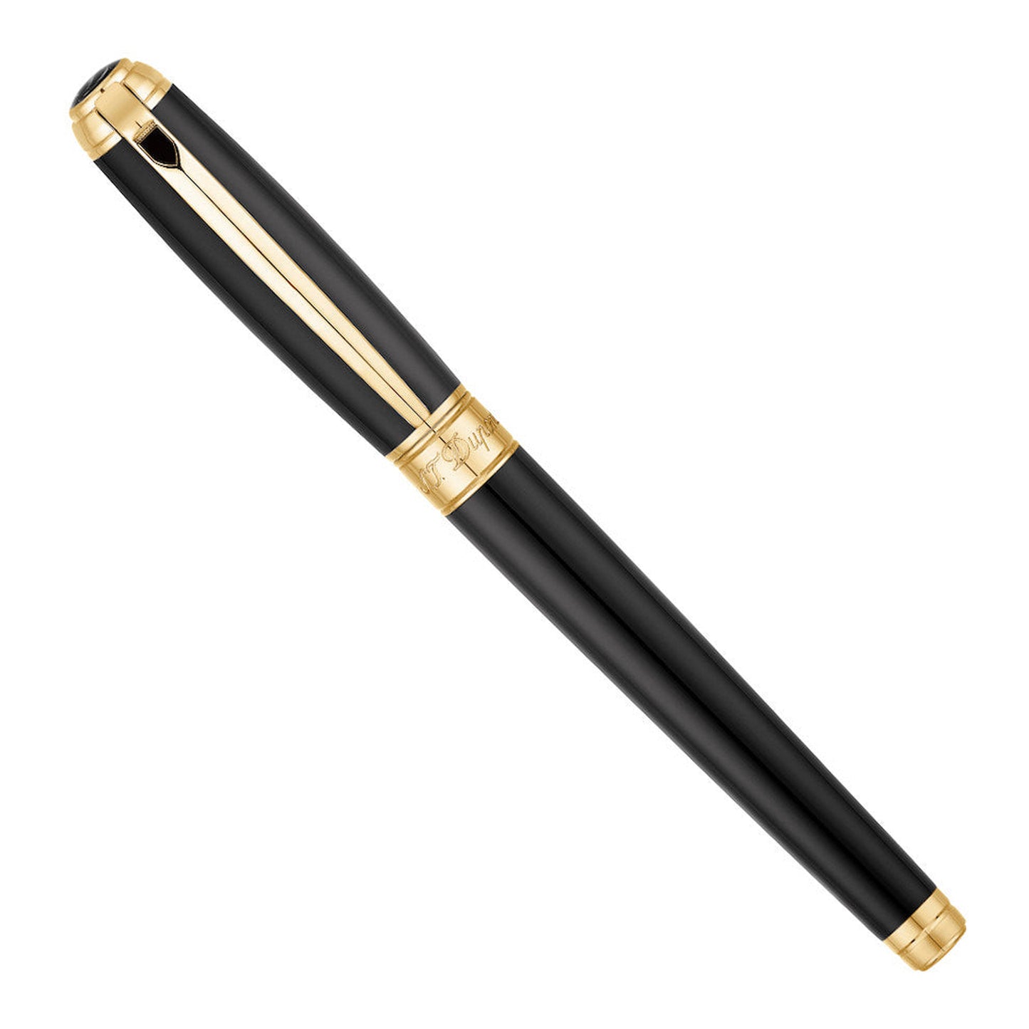 S.T. Dupont Line D Large Black Gold