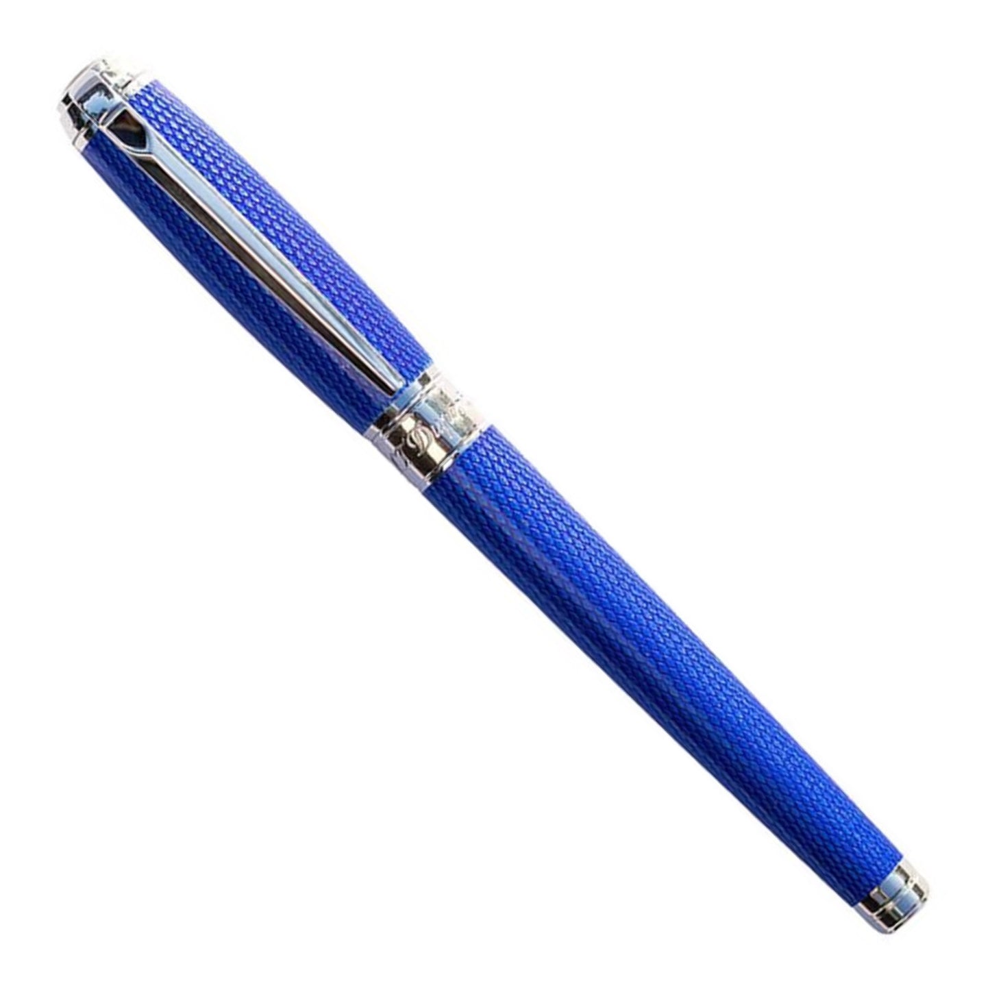 S.T. Dupont Line D Large Diamond Guilloché Sapphire