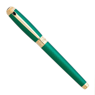S.T. Dupont Line D Large Firehead Guilloché Emerald – Nibs.com