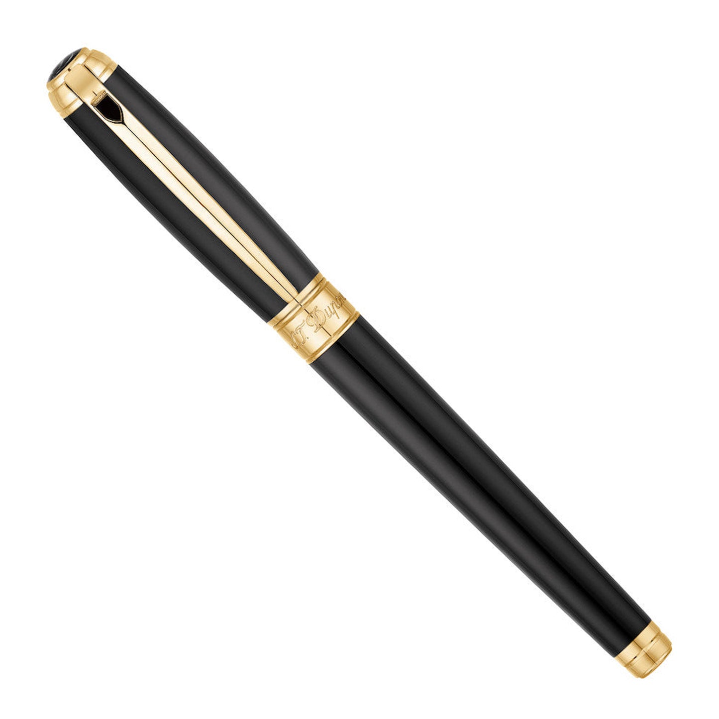S.T. Dupont Line D Medium Black Gold