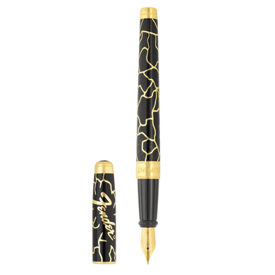 ST Dupont Fender Black & Golden Fountain Pen – Nibs.com