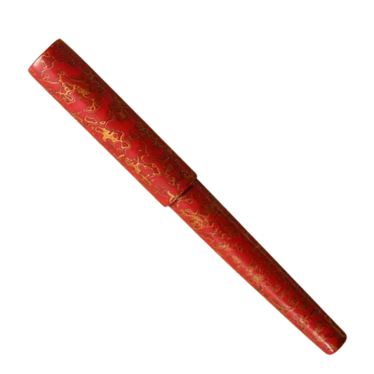 Wancher Sekai Saihi Urushi Aka-age Original Fountain Pen