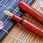 Wancher Sekai Saihi Urushi Aka-age Raden Fountain Pen