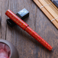 Wancher Sekai Saihi Urushi Aka-age Raden Fountain Pen