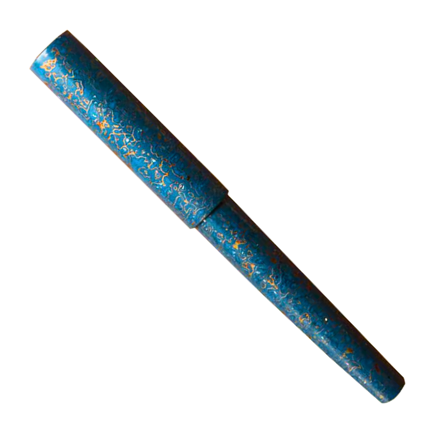 Wancher Sekai Saihi Urushi Ao-age Raden Fountain Pen