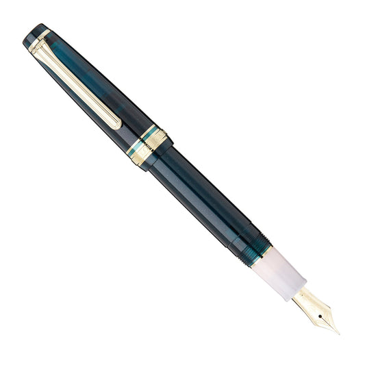 Sailor Pro Gear Slim Shikiori Sansui Komakusa (Blue Green & Light Pink) w/Gold IP (14Kt Nib)