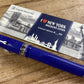 ASC Bologna Extra "I Love New York" Statue Of Liberty Chased Blue Ebonite Rhodium