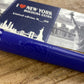 ASC Bologna Extra "I Love New York" Statue Of Liberty Chased Blue Ebonite Rhodium