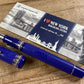 ASC Bologna Extra "I Love New York" Statue Of Liberty Chased Blue Ebonite Rhodium