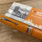 ASC Bologna Extra "I Love New York" Chrysler Building Chased Orange Ebonite Rhodium