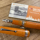 ASC Bologna Extra "I Love New York" Chrysler Building Chased Orange Ebonite Rhodium