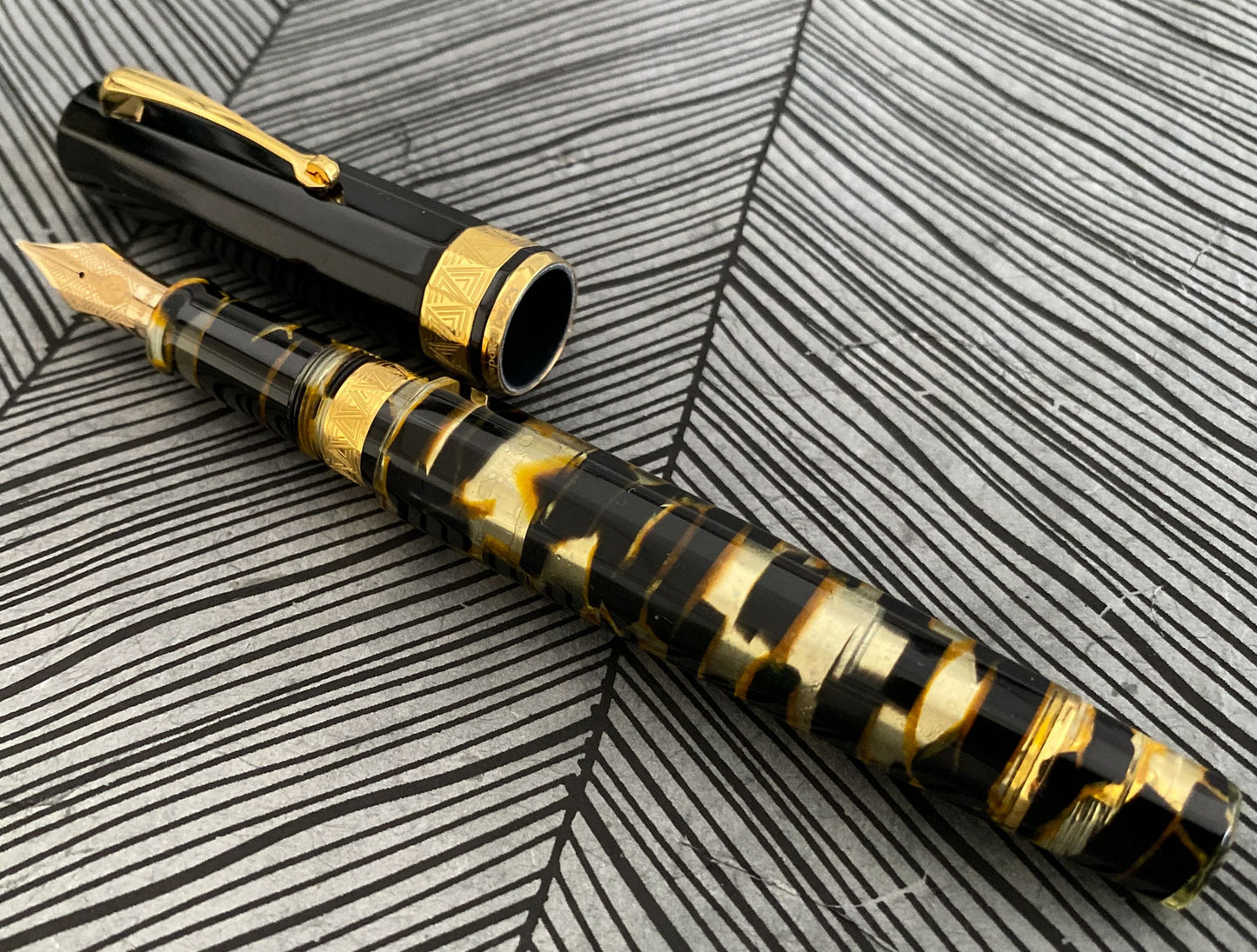 ASC Gladiatore Medio Bespoke Black Lucens Celluloid