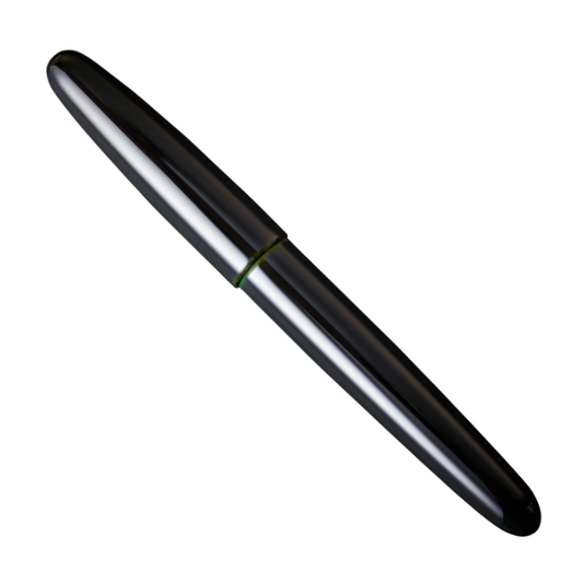Wancher Dream Pen True Urushi Midori Tamenuri w/ Chrome Plated Clip Fountain Pen