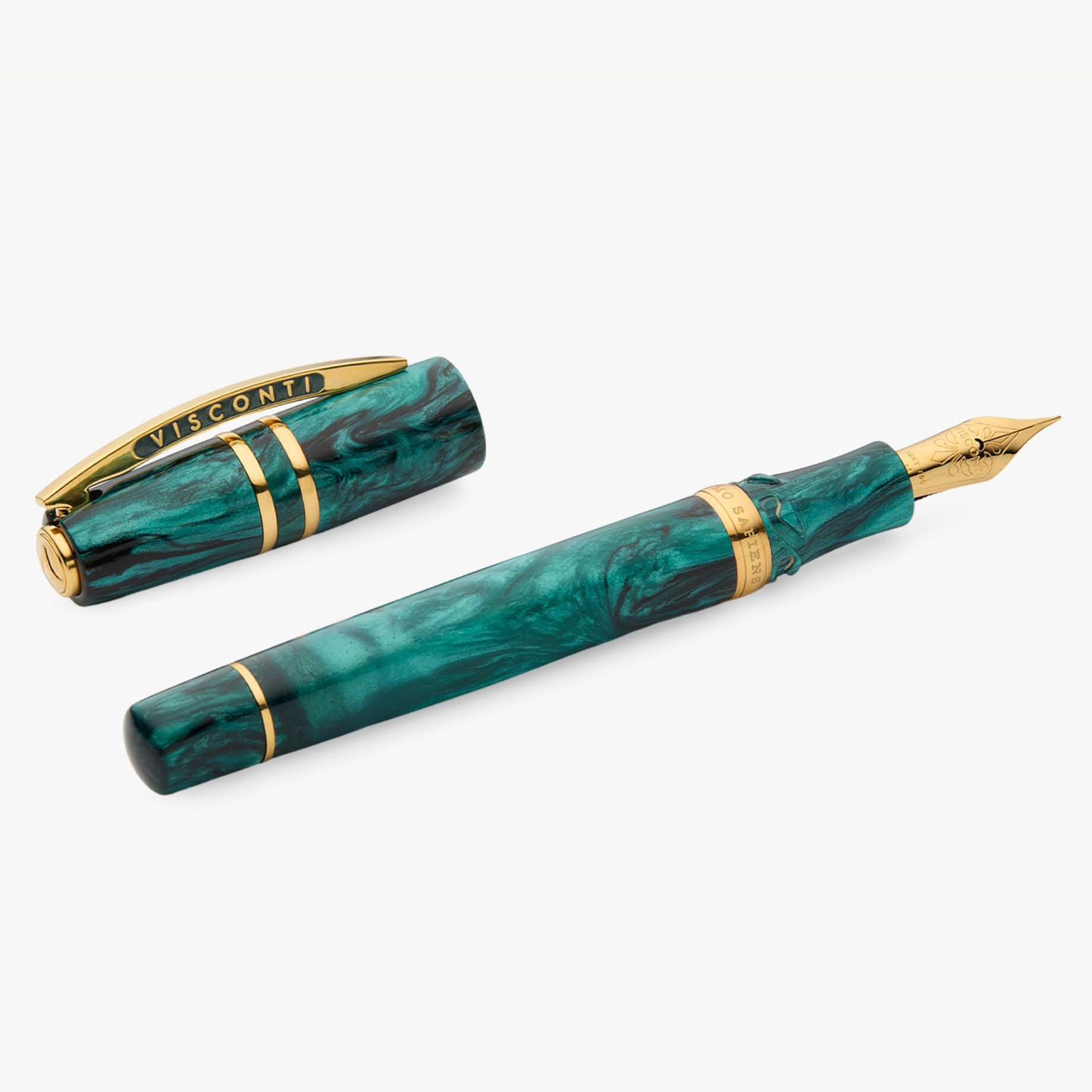 Visconti Limited Edition Homo Sapiens Dark Emerald Fountain Pen Collection