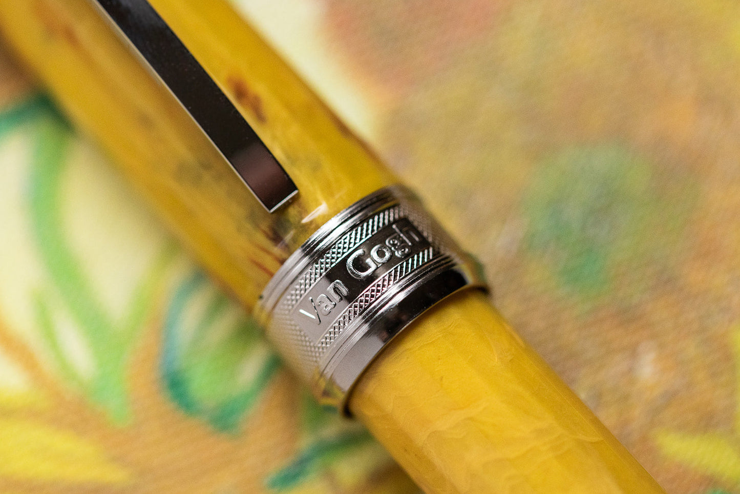 Visconti Van Gogh Impressionist Sunflowers - Fountain Pen