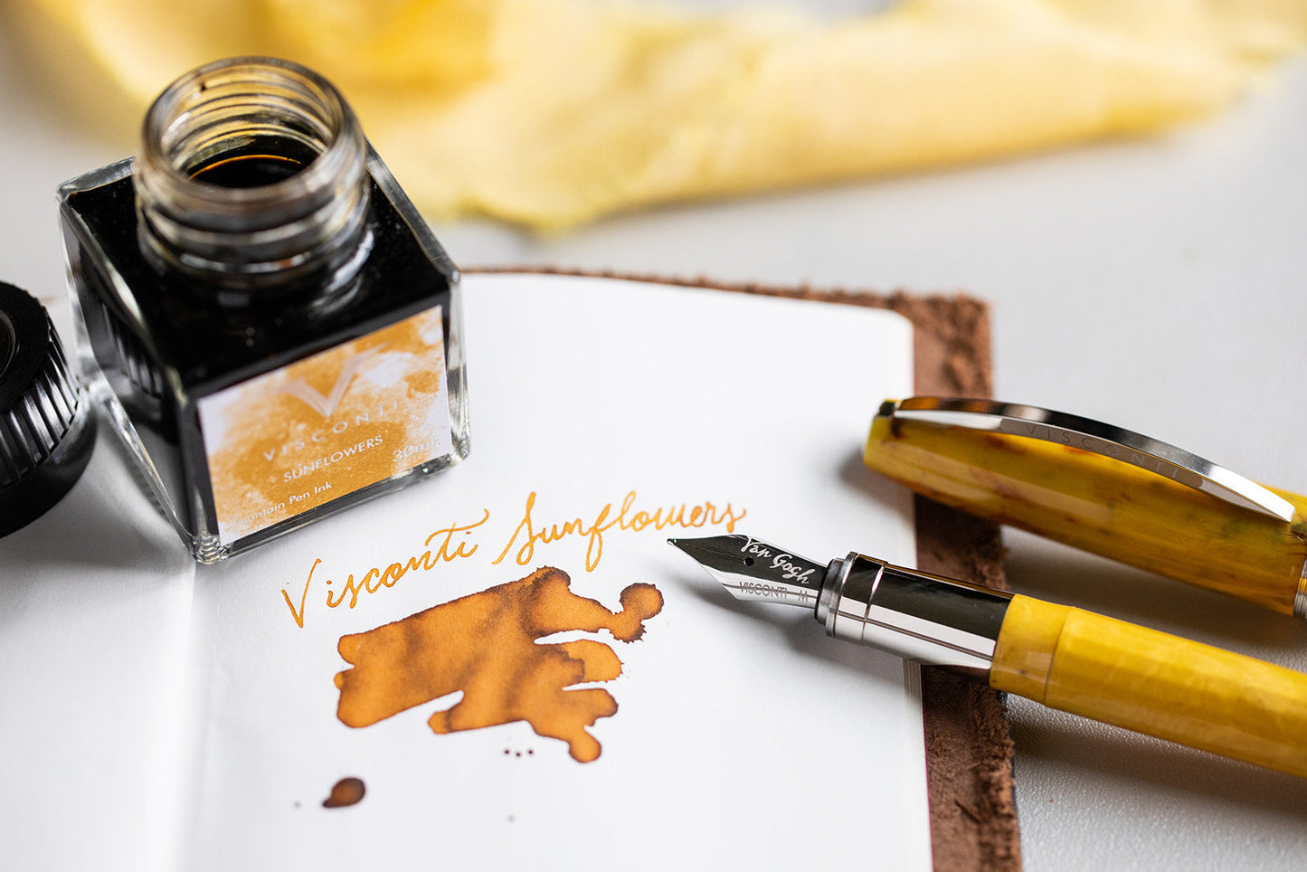 Visconti Van Gogh Impressionist Sunflowers - Fountain Pen