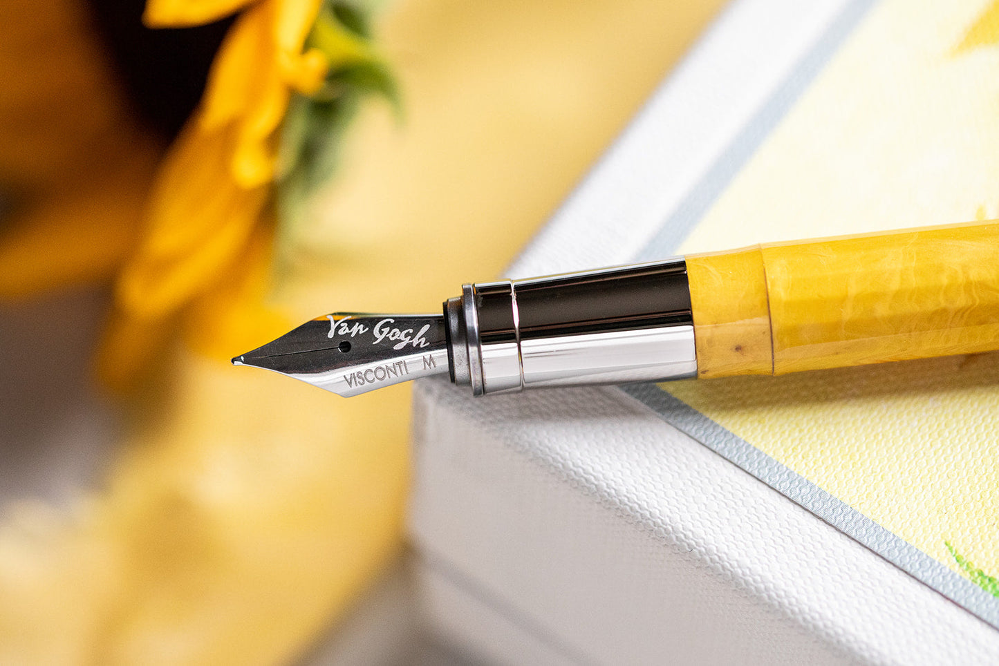 Visconti Van Gogh Impressionist Sunflowers - Fountain Pen
