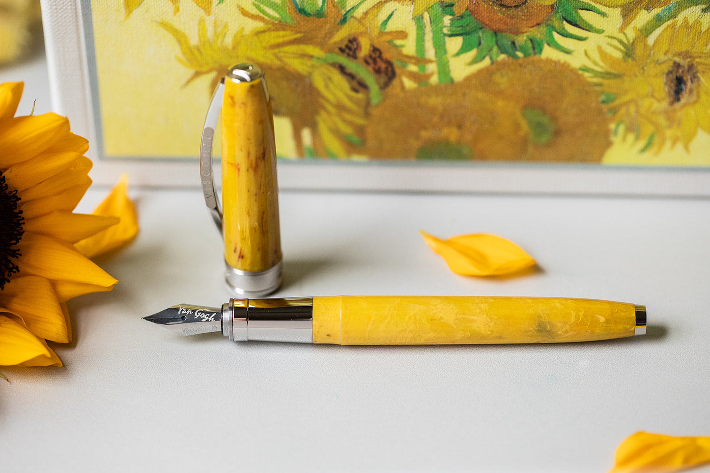 Visconti Van Gogh Impressionist Sunflowers - Fountain Pen