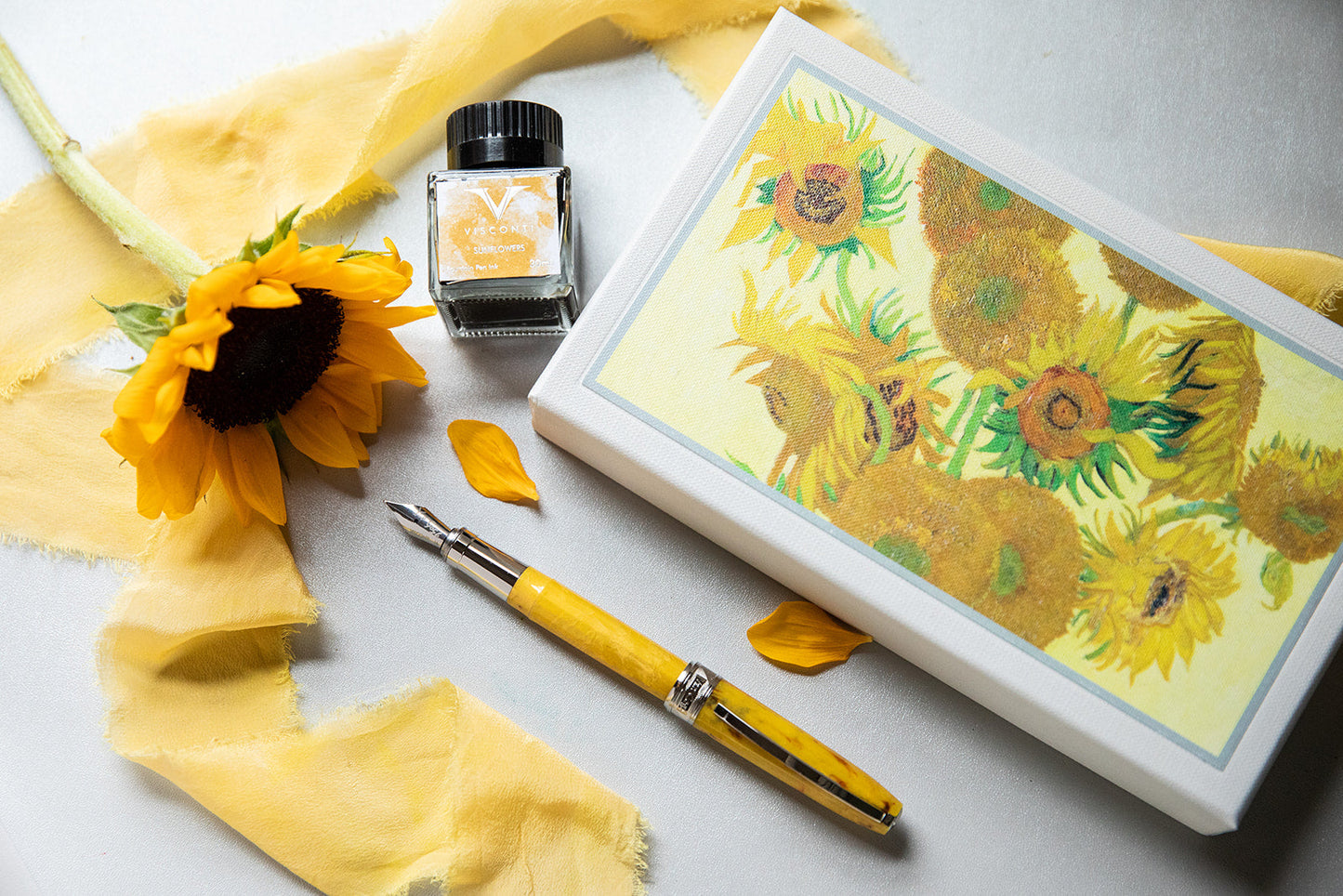 Visconti Van Gogh Impressionist Sunflowers - Fountain Pen