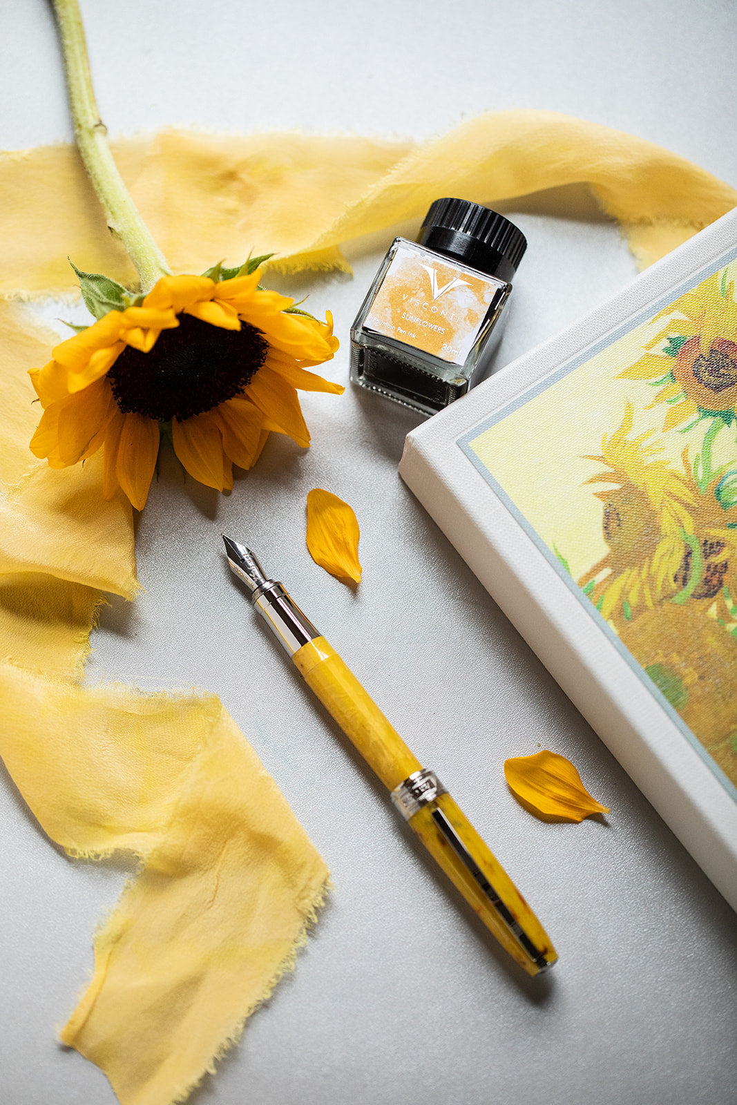 Visconti Van Gogh Impressionist Sunflowers - Fountain Pen