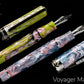 Visconti Voyager Mariposa Painted Beauty with Palladium Trims - Fountain Pen