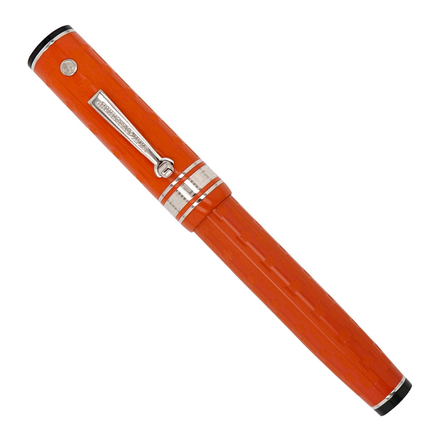 Wahl Eversharp Decoband Gatsby Orange Chased Ebonite Rhodium