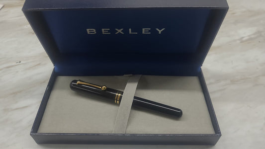 Bexley Admiral Collection 2909 Custom Black Steel Nib - Fountain Pen