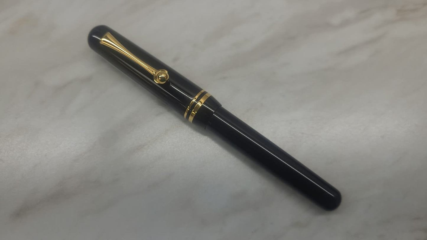 Bexley Admiral Collection 2909 Custom Black Steel Nib - Fountain Pen