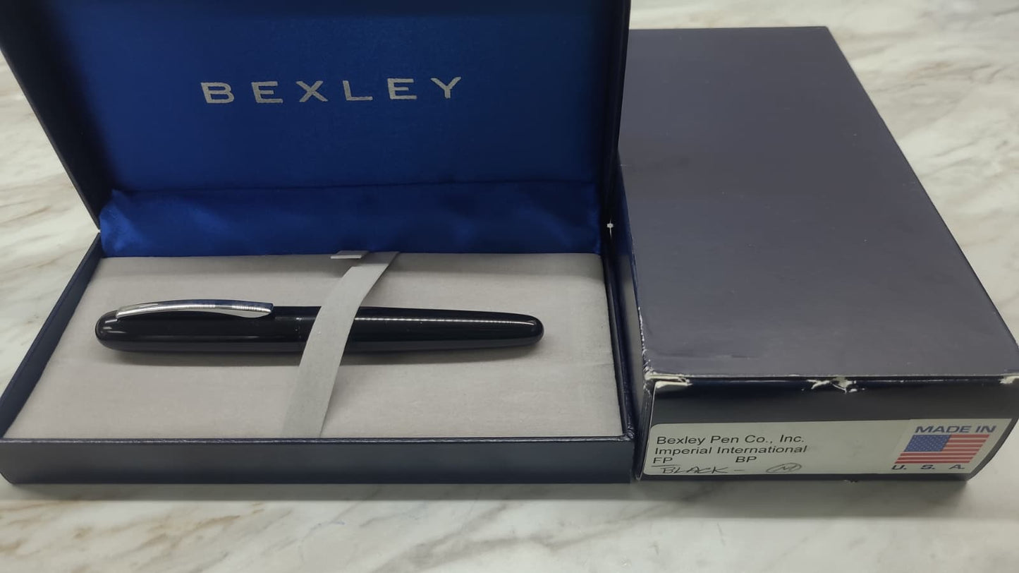 Bexley Imperial International Black Steel Nib - Fountain Pen