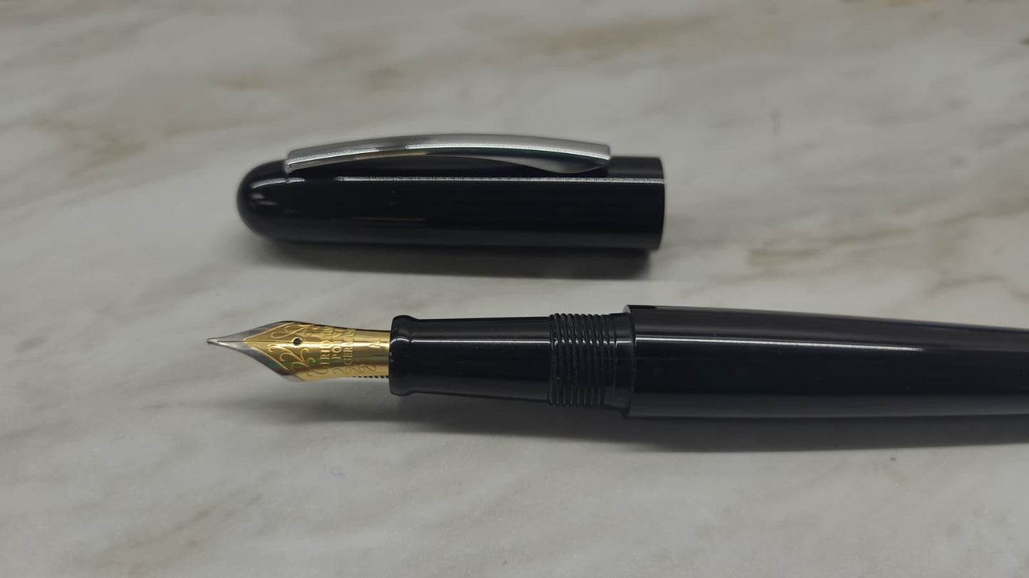 Bexley Imperial International Black Steel Nib - Fountain Pen