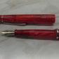 Bexley Tuck-Away Collection Red Pearl Gold Nib - Fountain Pen
