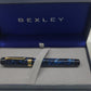 Bexley Patriarch Collection Blue Gold Nib - Fountain Pen