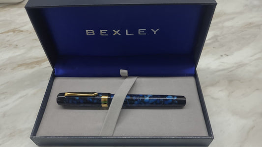Bexley Patriarch Collection Blue Gold Nib - Fountain Pen