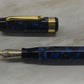 Bexley Patriarch Collection Blue Gold Nib - Fountain Pen