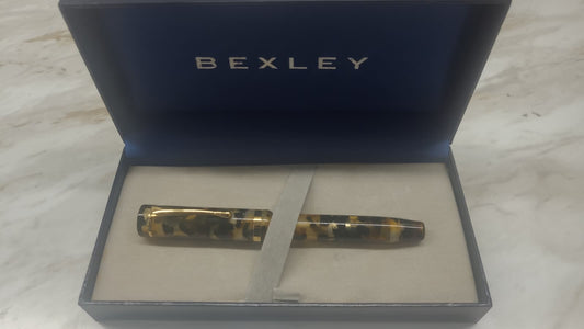 Bexley Deluxe Collection Lucens Tortoise Gold Nib - Fountain Pen