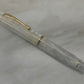Bexley Jim Gaston White Bear Gold Nib - Fountain Pen