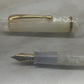 Bexley Jim Gaston White Bear Gold Nib - Fountain Pen