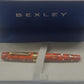 Bexley Custom Admiral Collection Orange & White Steel Nib - Fountain Pen