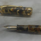 Bexley Deluxe Collection Lucens Tortoise Gold Nib - Fountain Pen