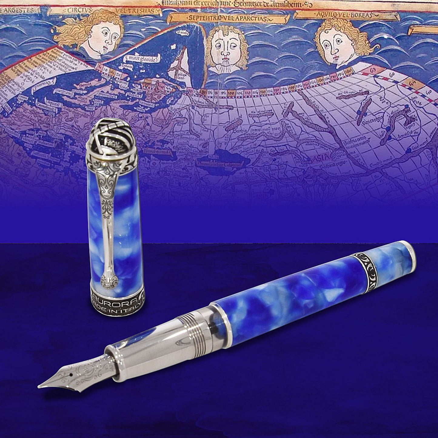 Aurora 88 Ancient Maps Tolomeo Limited Edition