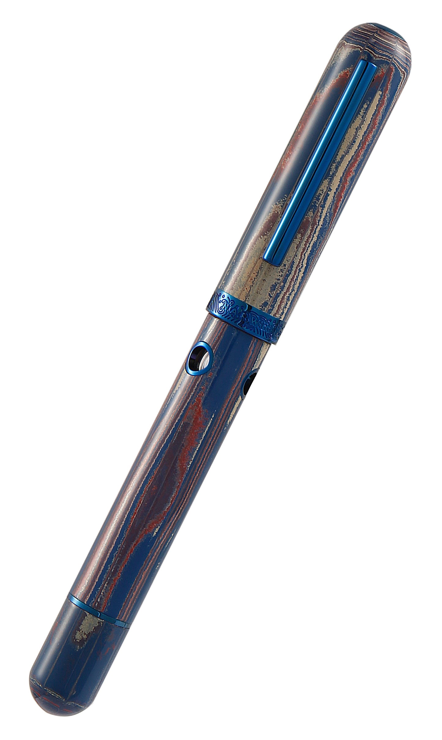 Nahvalur Nautilus Blue Ringed 14k Limited Edition
